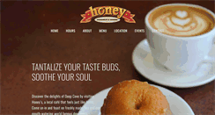 Desktop Screenshot of honeydoughnuts.com